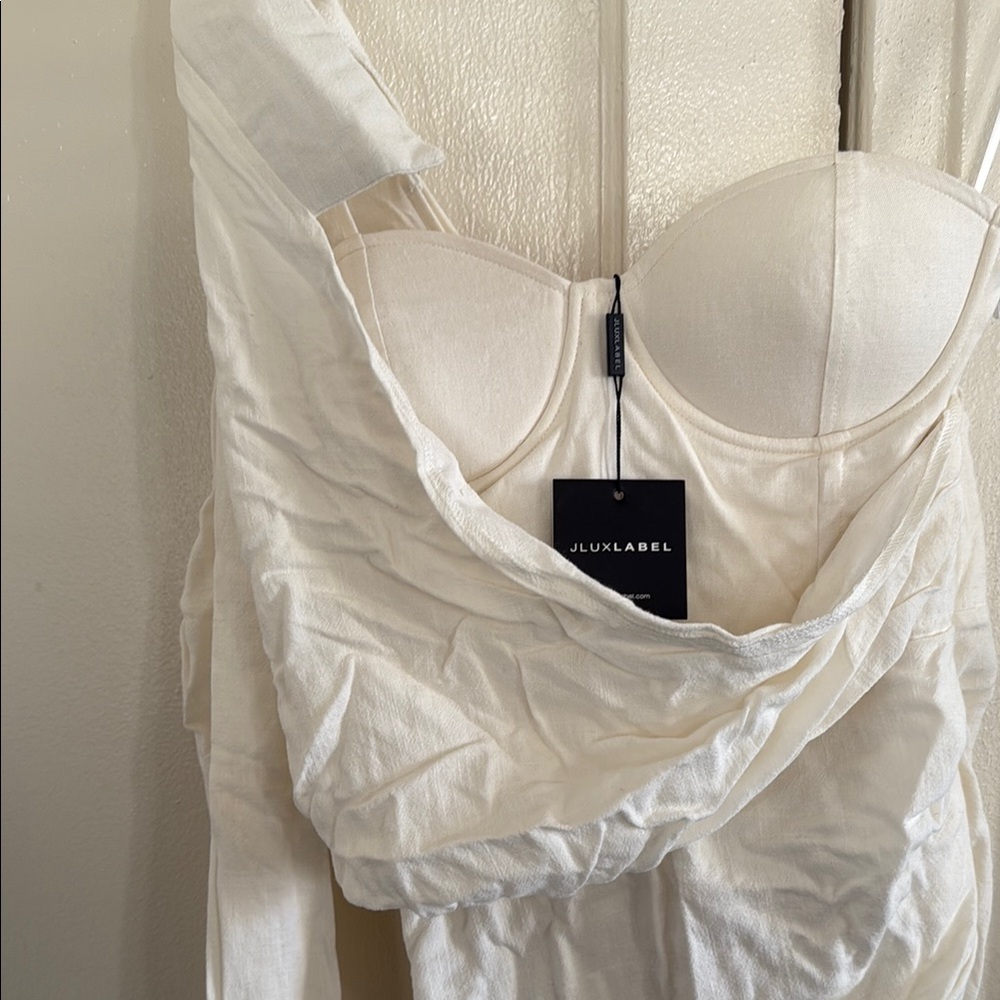 JLUXLABEL Cream Dress